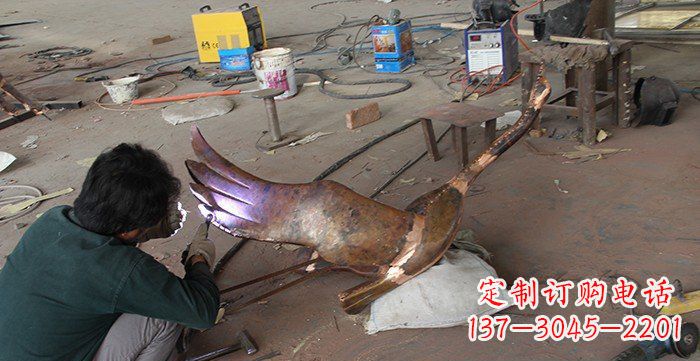 宁夏专业大雁铜雕制作
