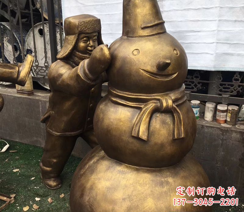 宁夏儿童铜雕精美礼品