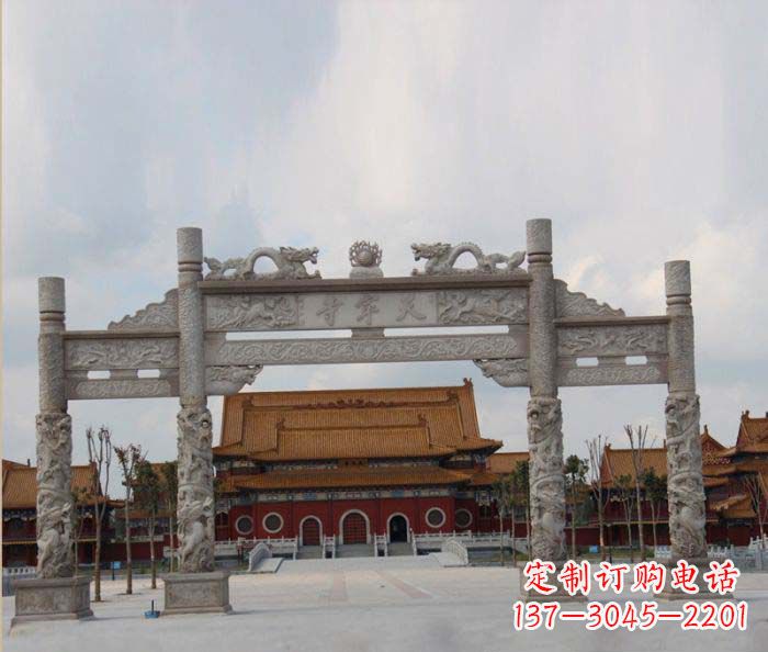 宁夏牌楼雕塑中领雕塑为您打造独一无二的彰显个性的艺术品