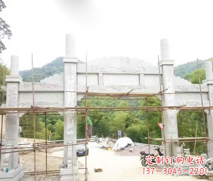 宁夏专业牌坊雕塑定制