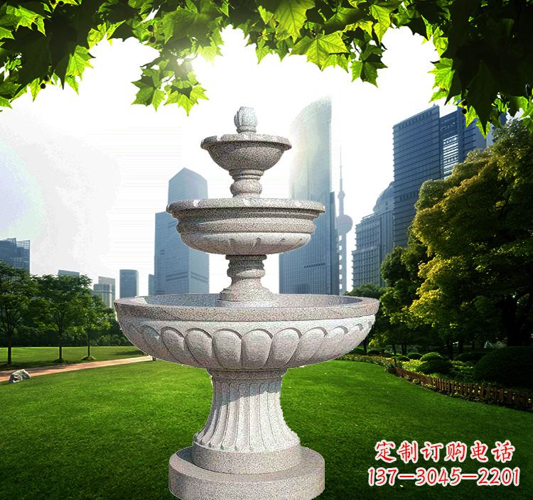 宁夏跌水盆石喷泉雕塑