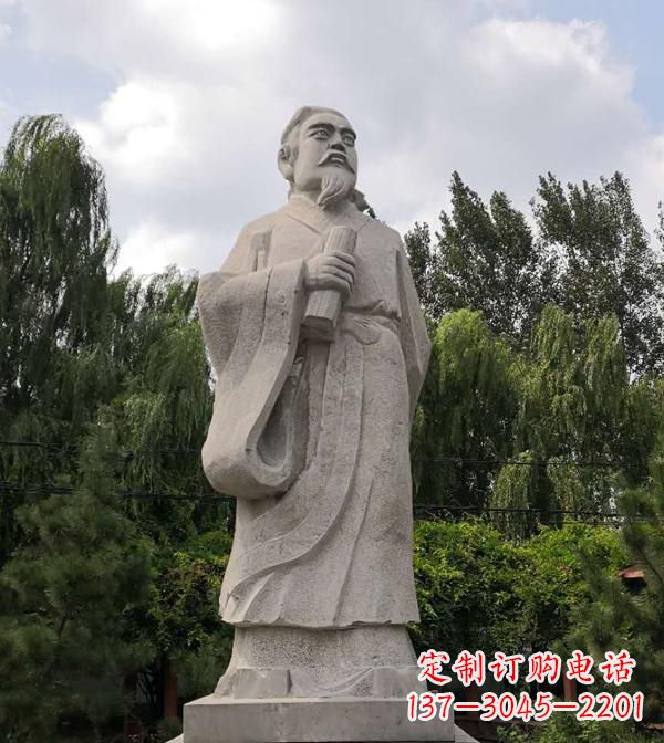 宁夏中国古代历史名人雕塑