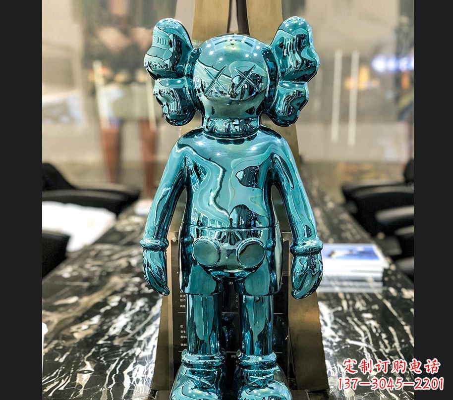 宁夏不锈钢机器人雕塑