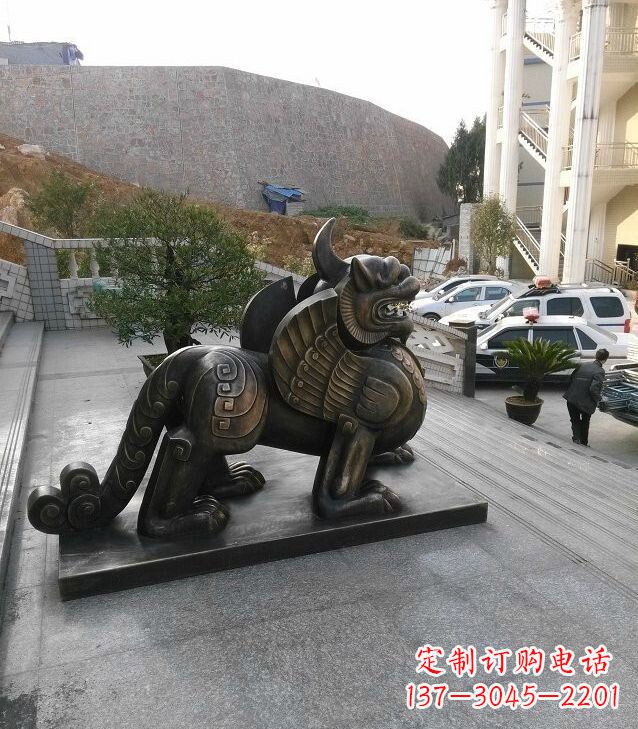 宁夏精美独角兽雕塑