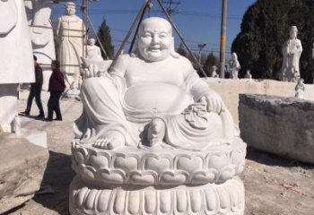 宁夏大肚弥勒佛石雕