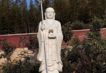 宁夏大型地藏王佛像石雕景观雕塑
