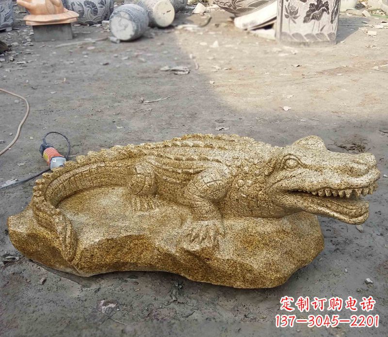 宁夏精致石刻动物雕塑