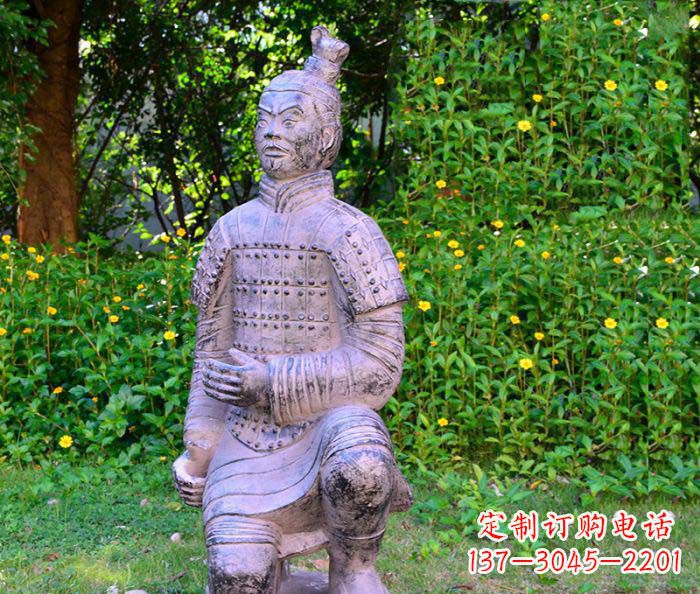 宁夏古代兵马俑雕塑定制