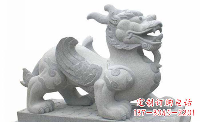 宁夏古老貔貅雕塑,带您重拾传统神兽石雕之美