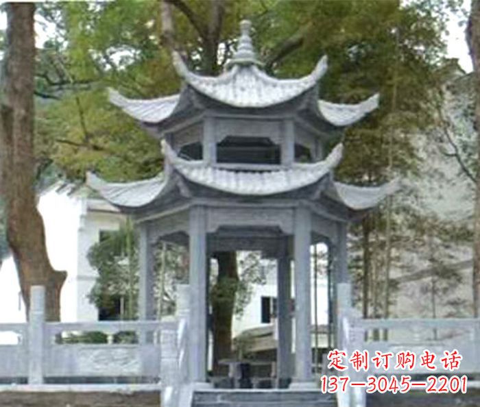 宁夏中领雕塑凉亭石雕——传承古典精髓,融情于雕塑之中