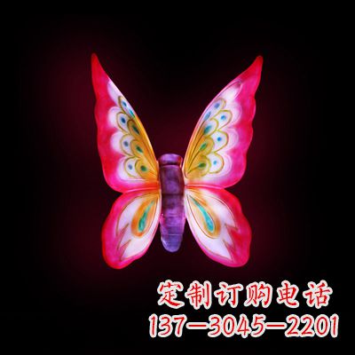 宁夏红发蝴蝶 小号发光雕塑