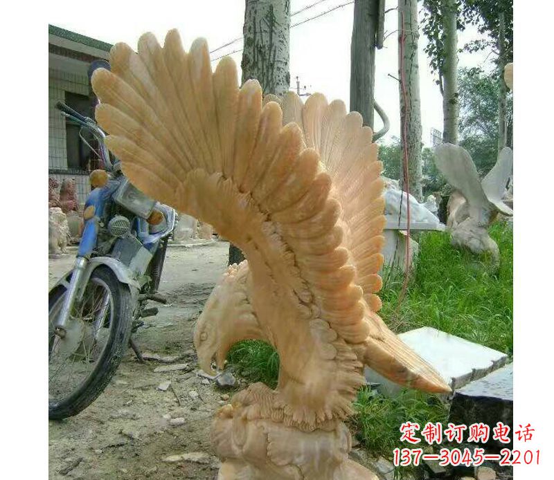 宁夏精美老鹰雕塑,让你的室内装饰更加完美
