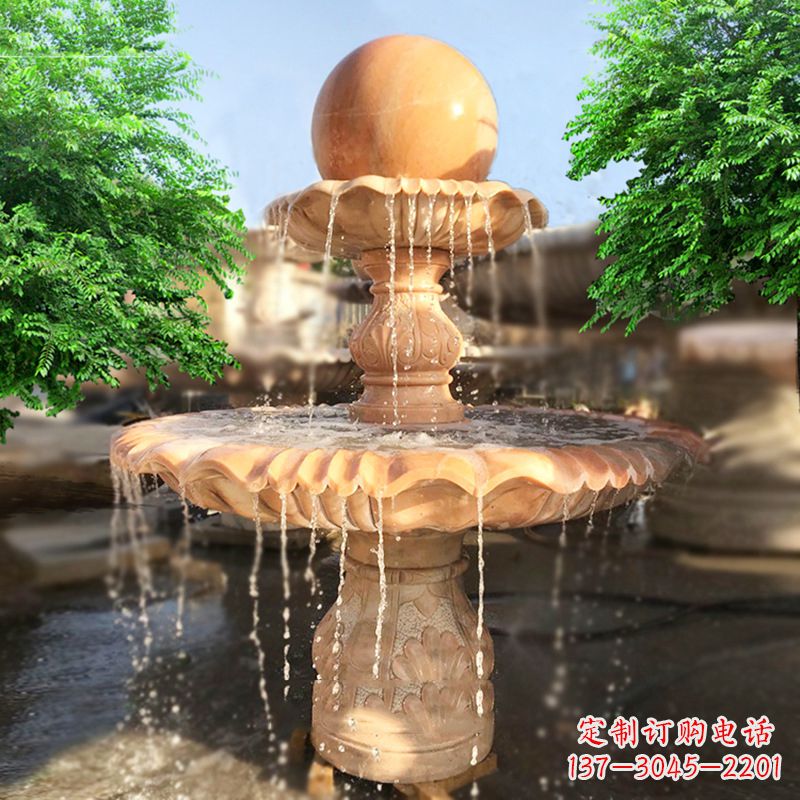 宁夏精致别致的风水球雕塑