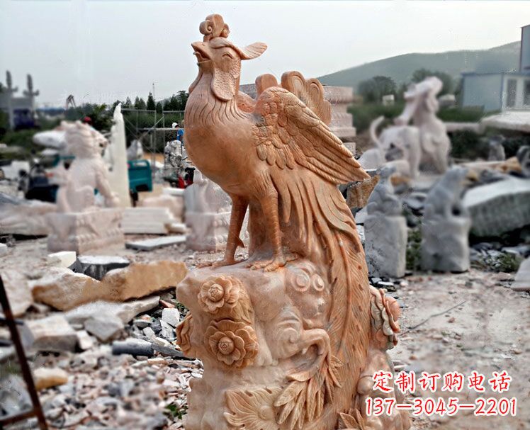 宁夏精美凤凰雕塑
