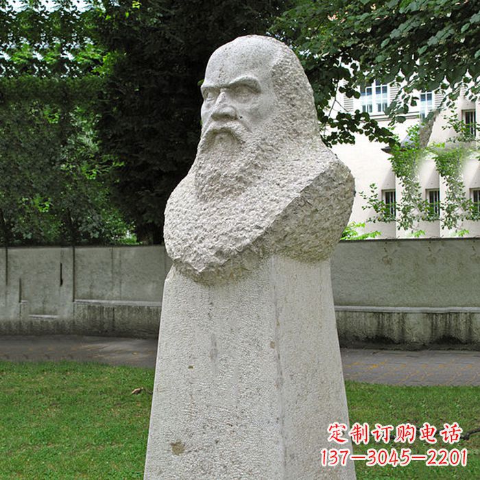 宁夏伽利略石雕头像