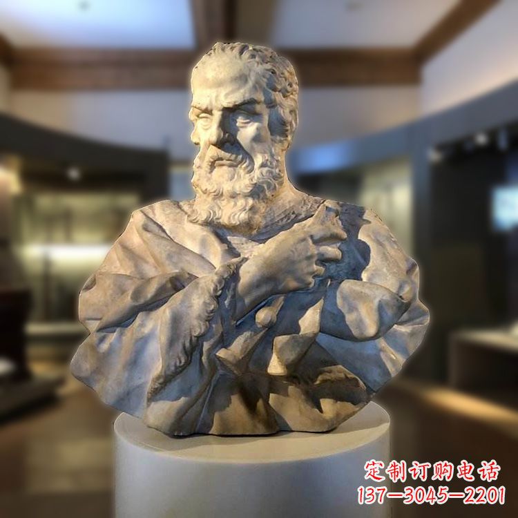 宁夏伽利略头像雕塑--精致定制