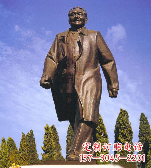 宁夏产品名称传承历史 铸就邓小平雕塑