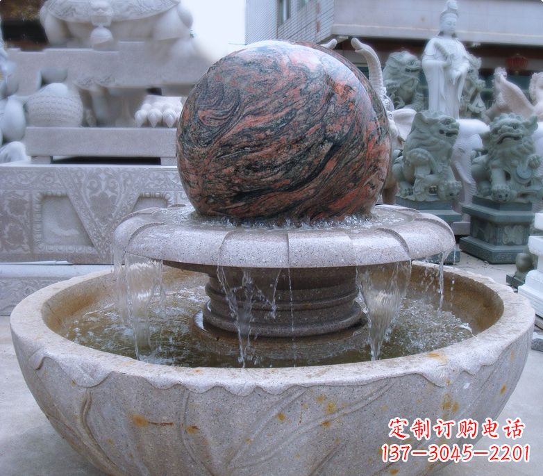 宁夏时尚精致·水流喷泉雕塑