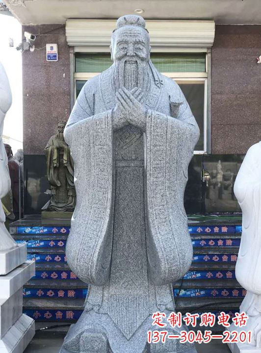 宁夏经典经典——传统孔子雕塑