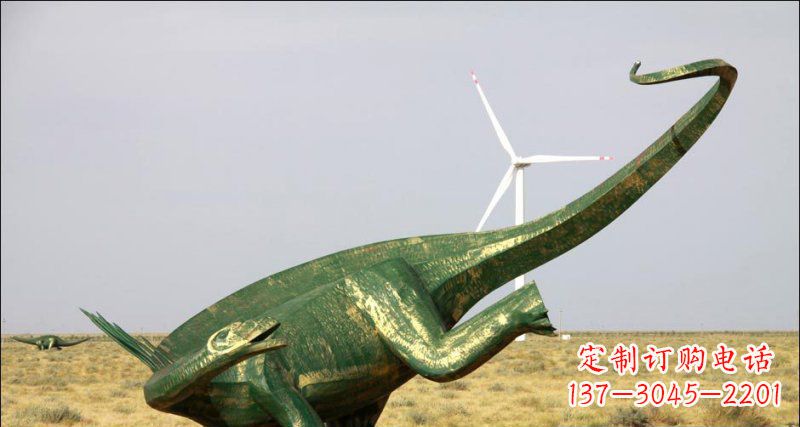 宁夏古老概念,时尚艺术——中领雕塑恐龙雕塑