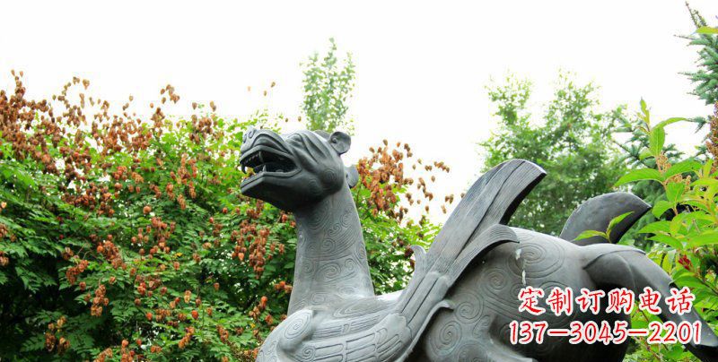 宁夏狴犴景观铜雕塑 尊贵品质