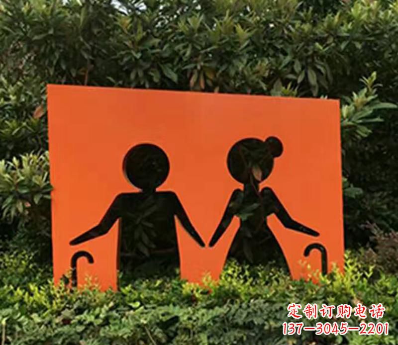 宁夏儿童剪纸不锈钢雕塑