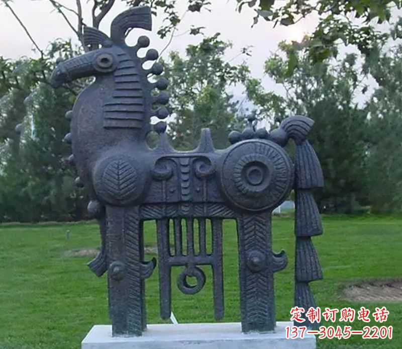 宁夏高品质马铜雕塑