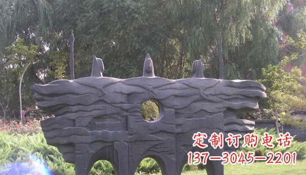 宁夏精美绝伦的战士铜雕