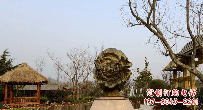 宁夏公园大白菜景观铜雕