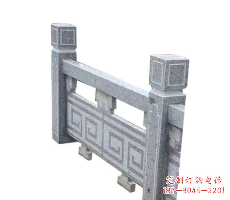 宁夏精美大理石护城河栏板雕塑