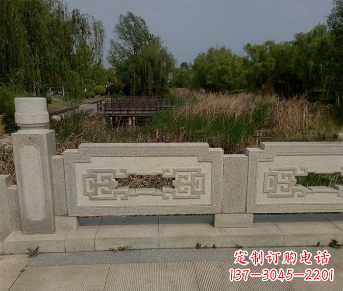宁夏优雅大气的公园栏板雕塑
