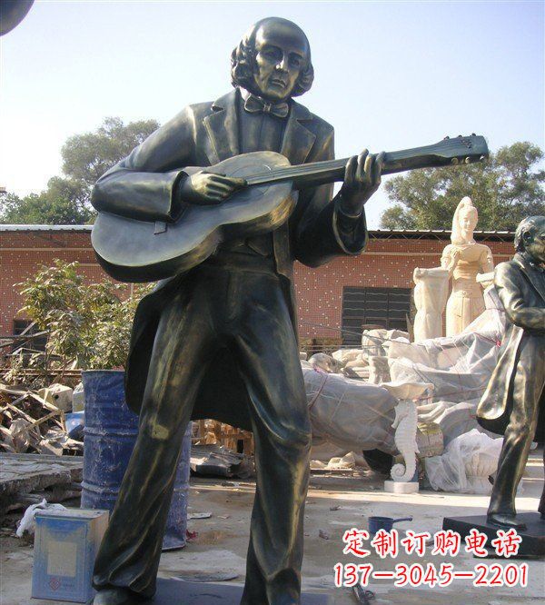 宁夏高端精致吉他雕塑