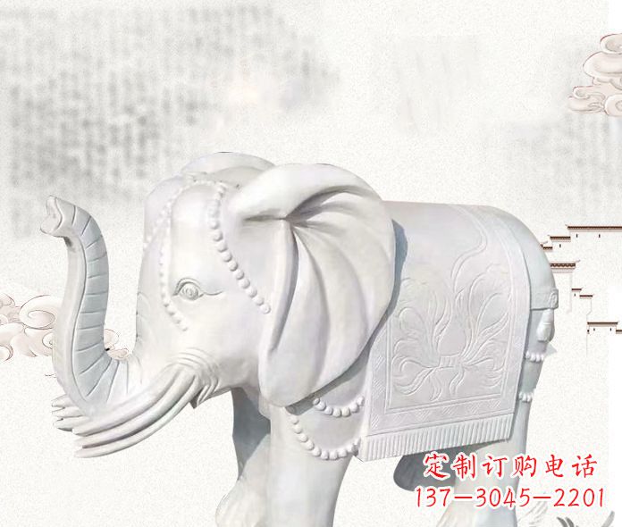 宁夏大象雕塑——十分优雅的艺术品