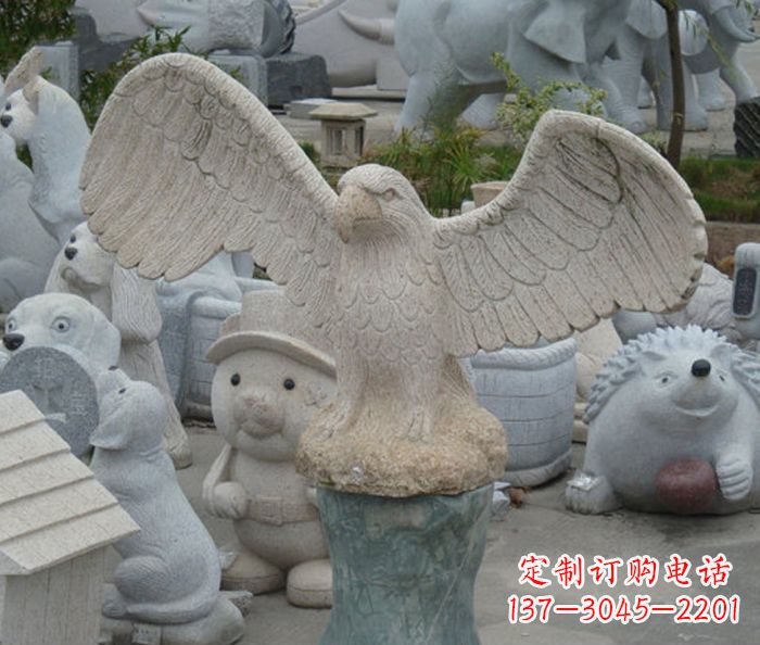 宁夏令人叹为观止的老鹰石雕