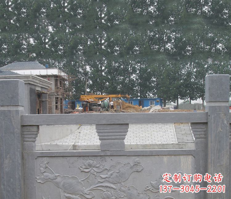 宁夏独特的仿古公园石栏板雕塑