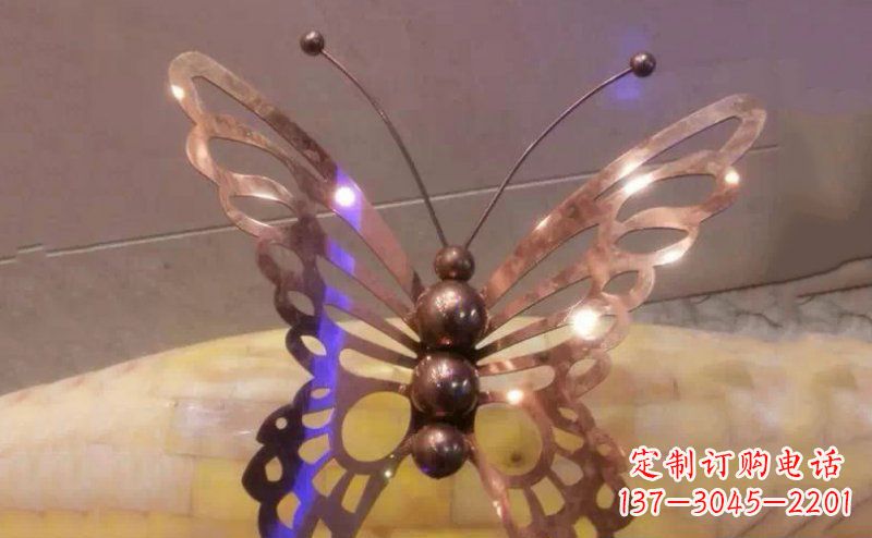 宁夏高品质不锈钢蝴蝶雕塑