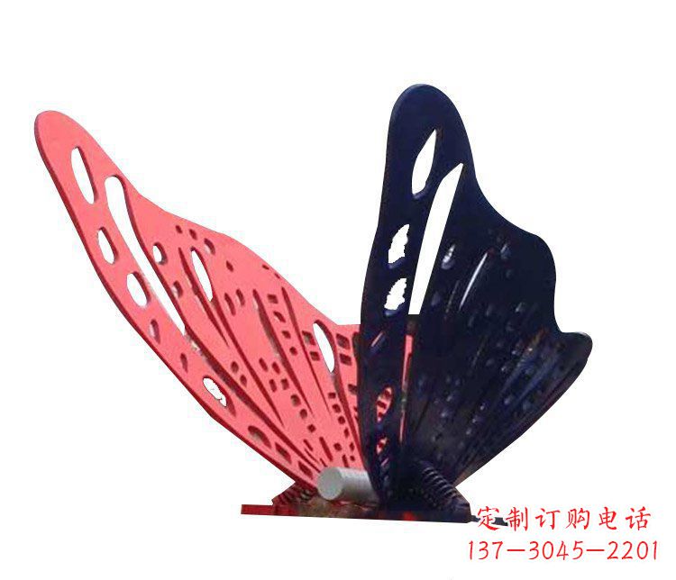 宁夏精致纯粹,不锈钢蝴蝶雕塑