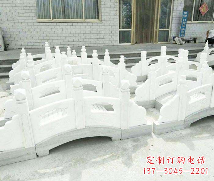 宁夏专业定制大理石拱桥雕塑