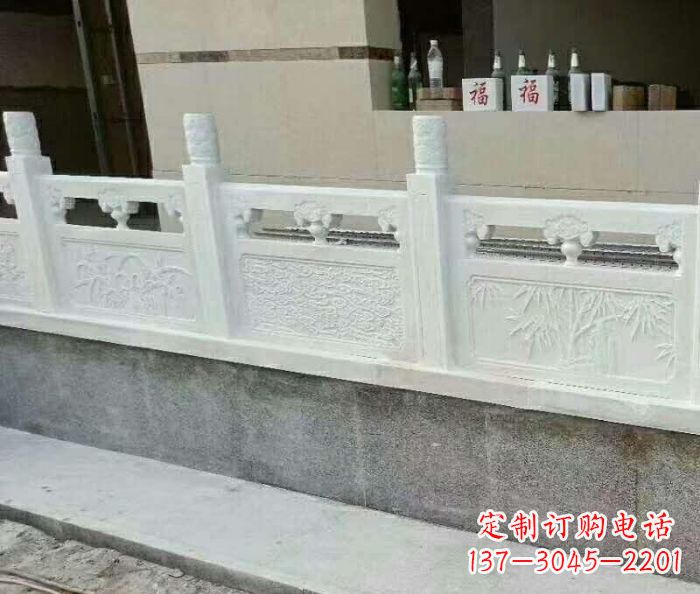 宁夏艺术大理石栏板石雕