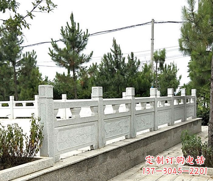 宁夏大理石栏板石雕,构筑公园景观