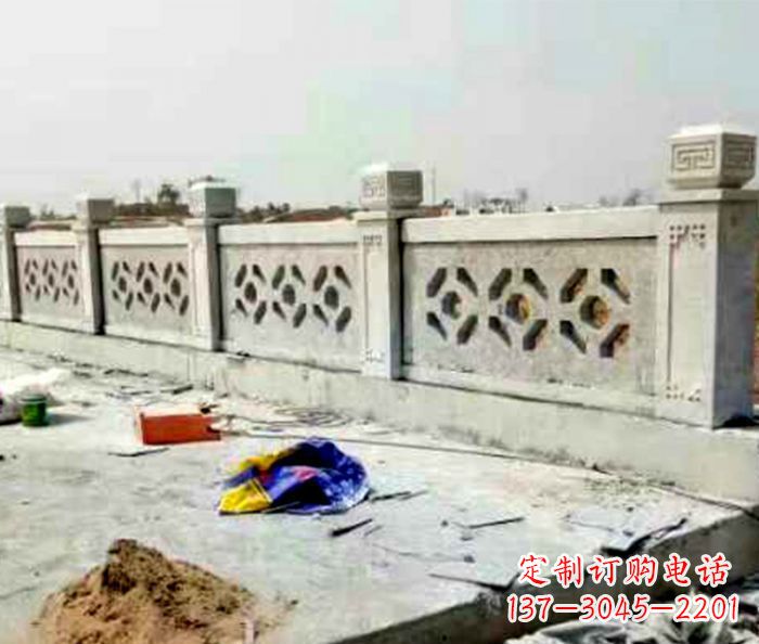 宁夏公园大理石栏板石雕