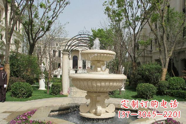宁夏大理石喷泉石雕——把景观美学带入公园