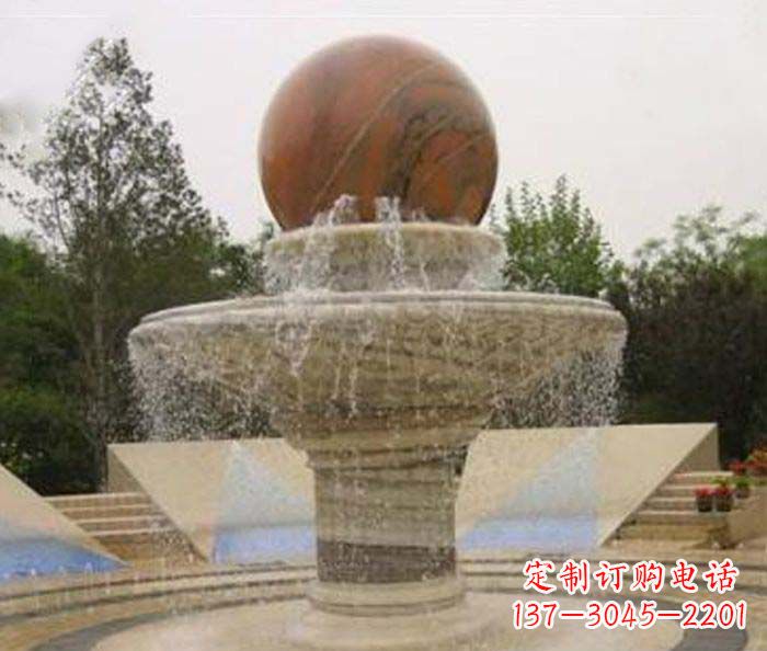 宁夏精致禅意风水球雕塑