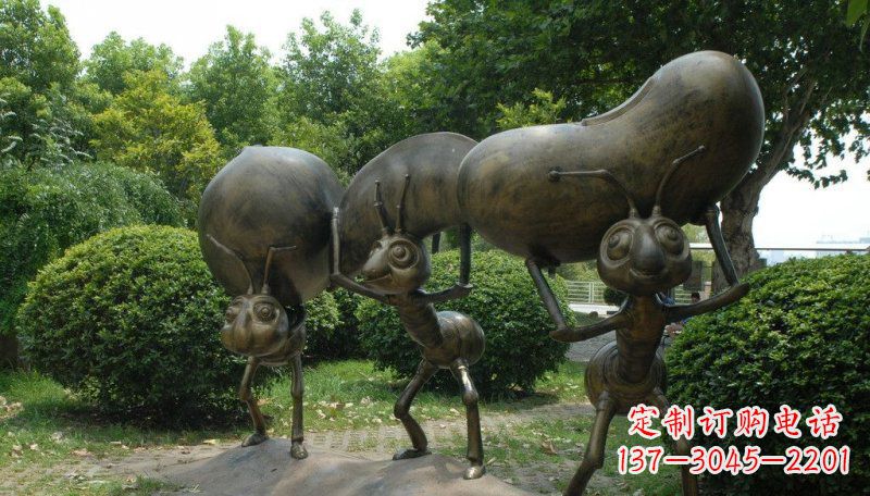 宁夏精美蚂蚁铜雕塑