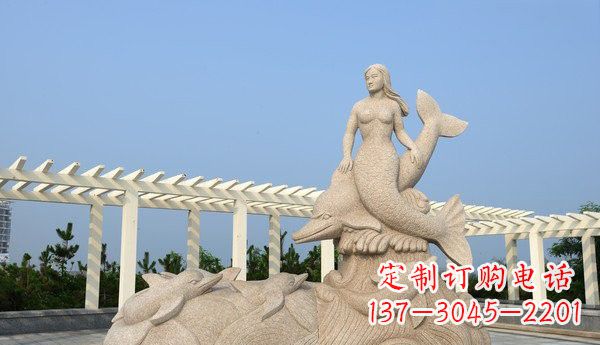宁夏中领雕塑 | 精致海豚雕塑