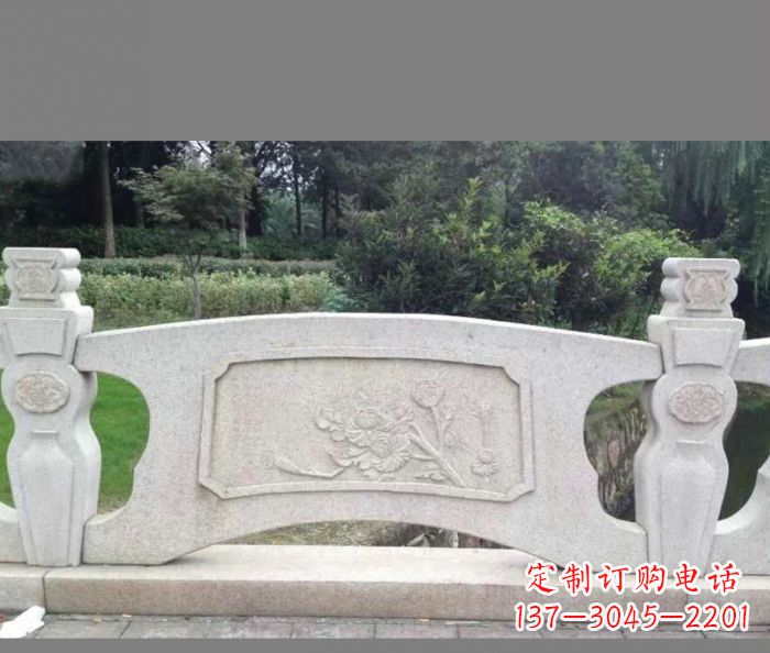 宁夏公园石栏板大理石雕塑 (3)