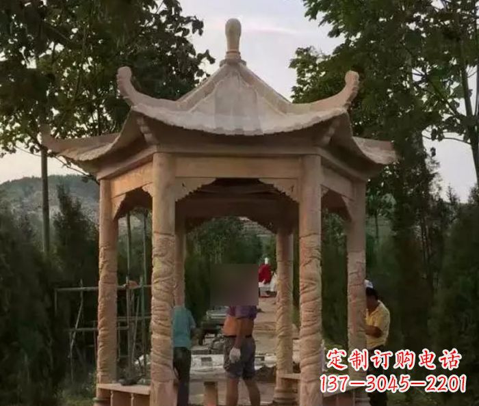 宁夏中领雕塑凉亭雕塑