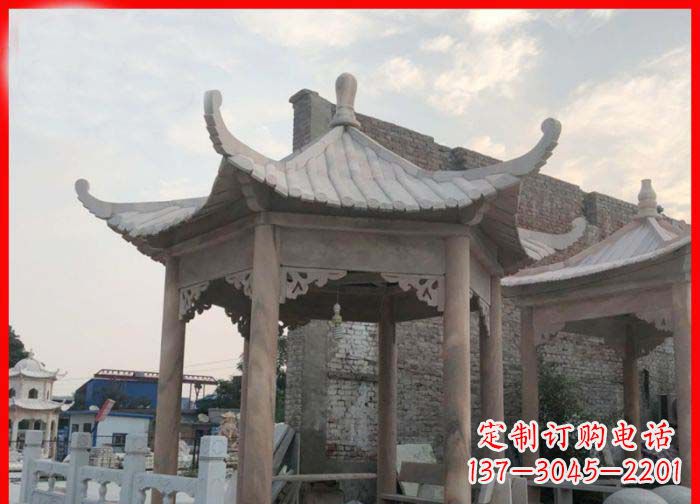 宁夏新中领雕塑凉亭雕塑