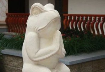 宁夏中领雕塑精美绝伦的青蛙石雕