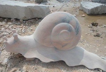 宁夏真实大小的蜗牛石雕